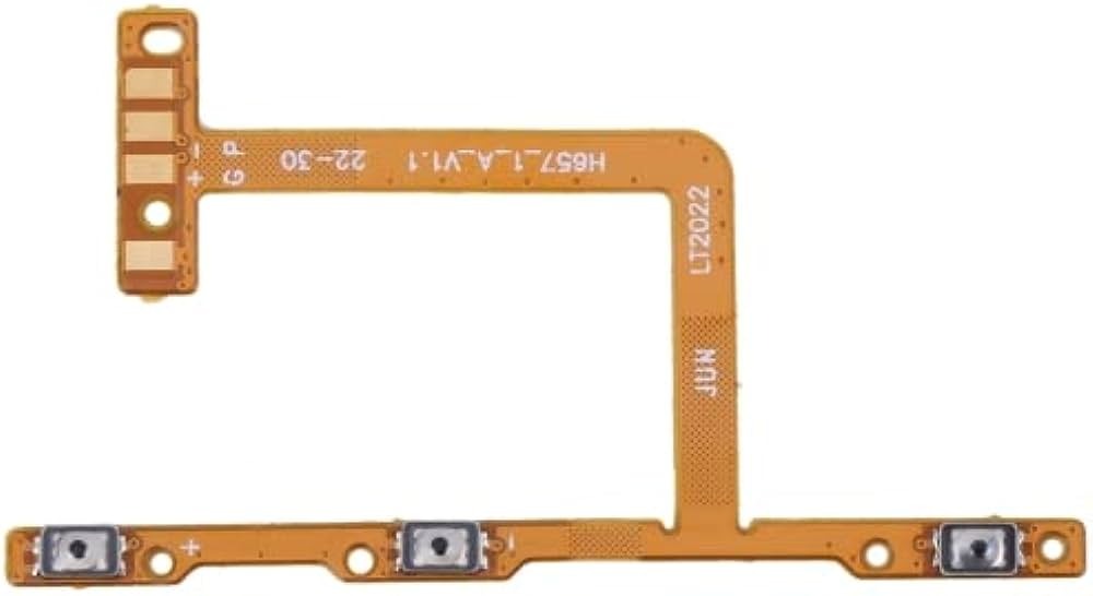 Infinix Zero 8i X683 Internal Power Volume Button Flex by Zeespares.in Infinix Zero 8i X683 Internal Power Volume Button Flex by Zeespares.in